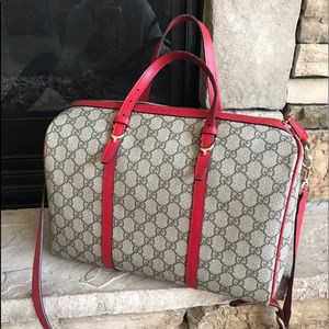 ❤️💚SOLD ❤️Authentic Gucci ❤️Boston Supreme GG💚❤️
